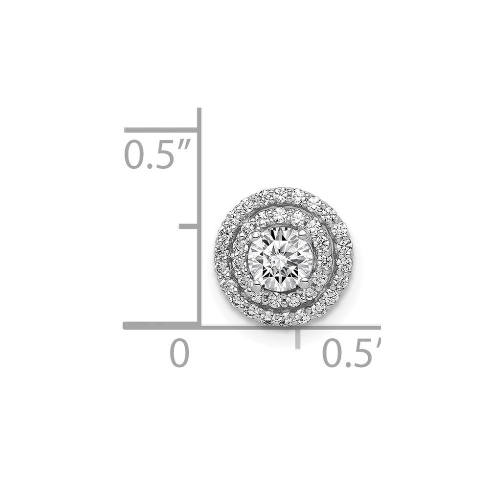 Diamond Halo Semi-Mount Chain Slides