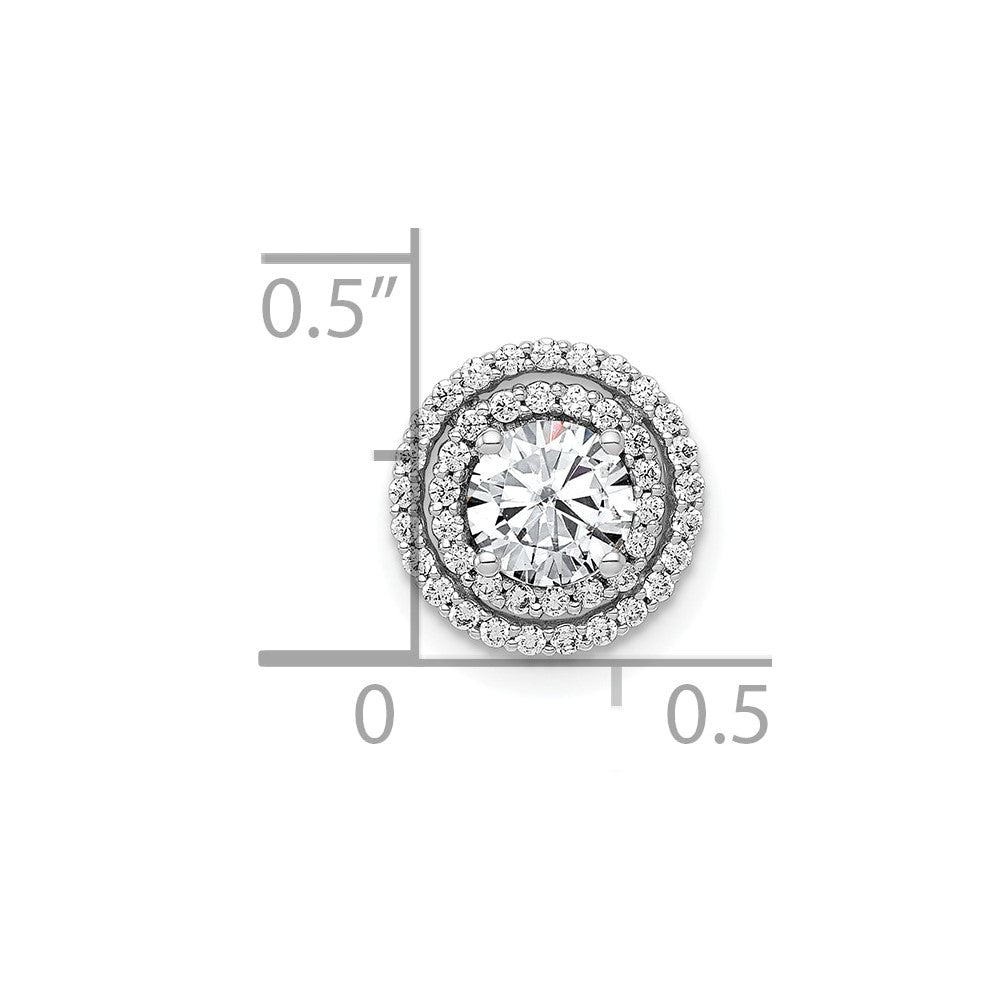Diamond Halo Semi-Mount Chain Slides