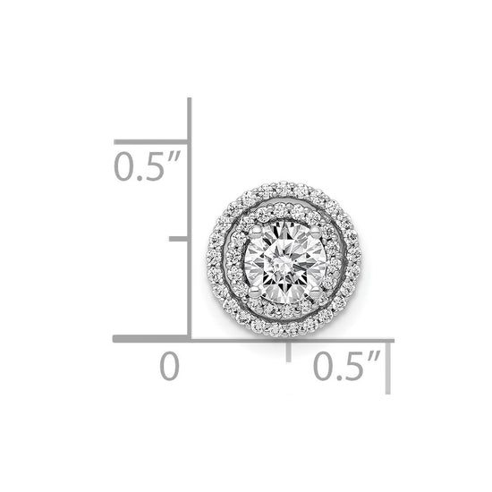 Diamond Halo Semi-Mount Chain Slides