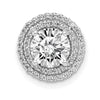 Diamond Halo Semi-Mount Chain Slides