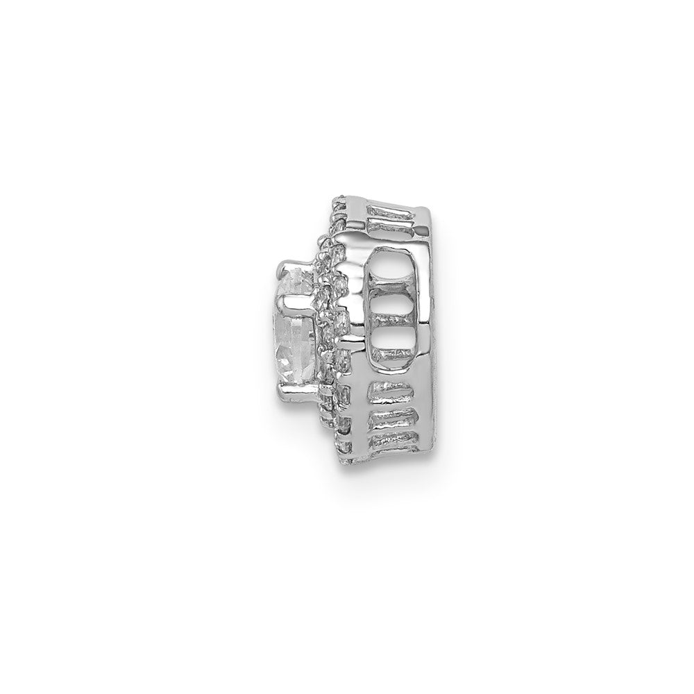 Gemstone & Diamond Halo Chain Slides