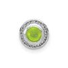 Round Cabochon Gemstone Chain Slides