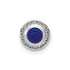 Round Cabochon Gemstone Chain Slides