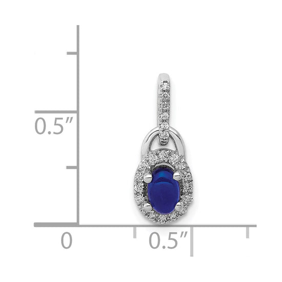 Cabochon Gemstone & Diamond Pendants
