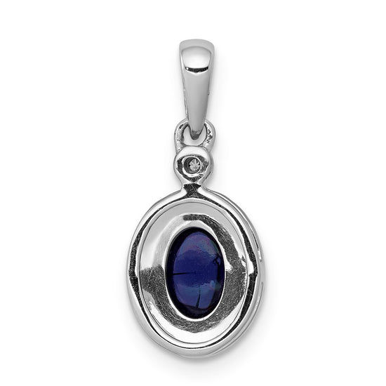 Cabochon Gemstone and Diamond Pendants