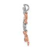 Diamond Four Flower Chain Slides