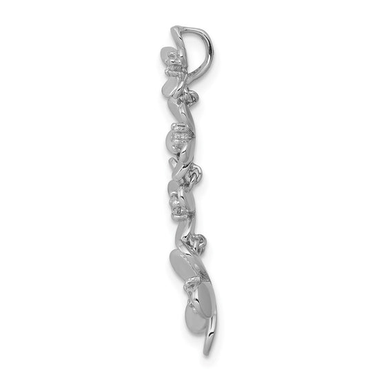 Diamond Four Flower Chain Slides