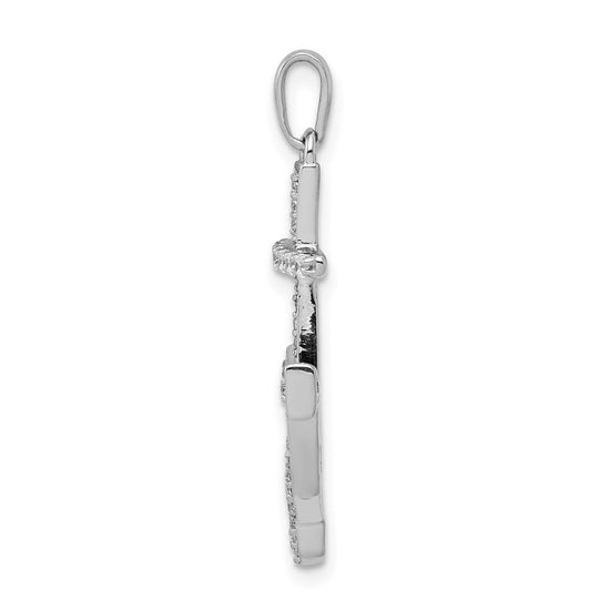 Diamond Anchor Pendants