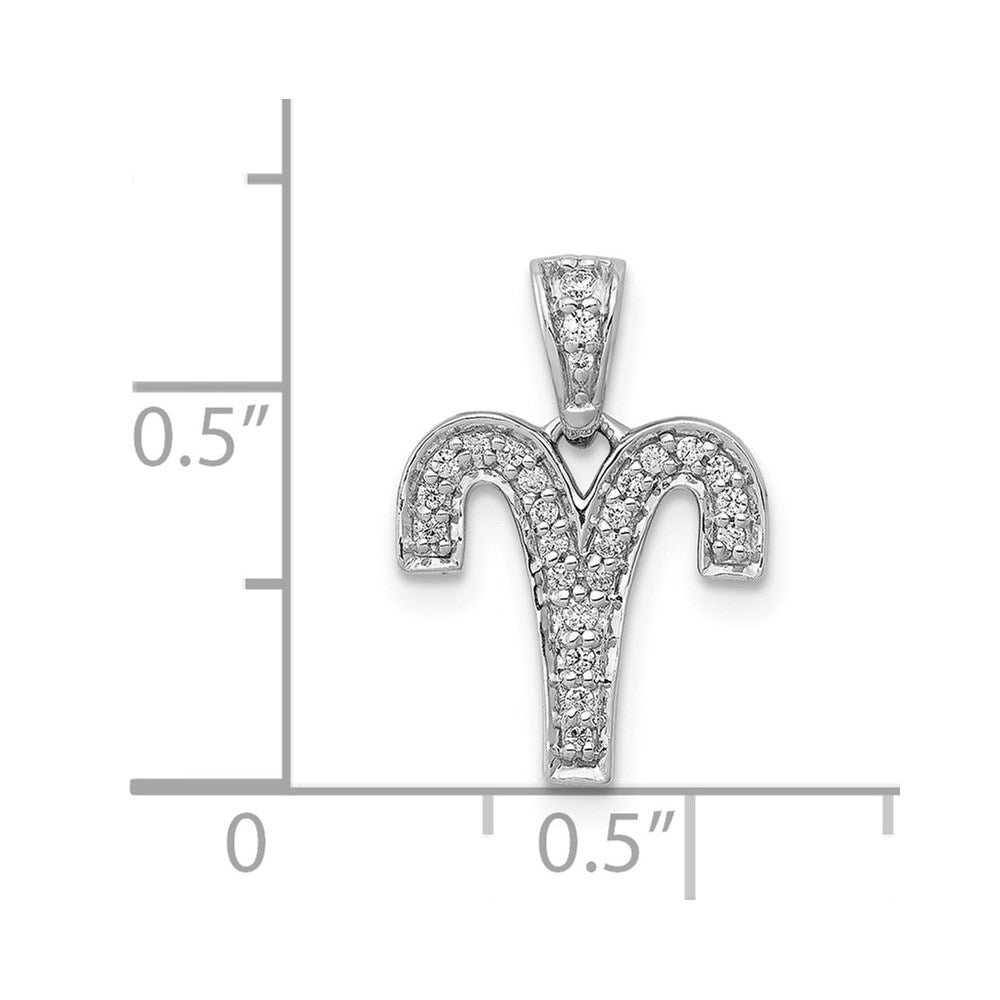 Gold Diamond Zodiac Pendant