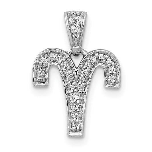 Gold Diamond Zodiac Pendant