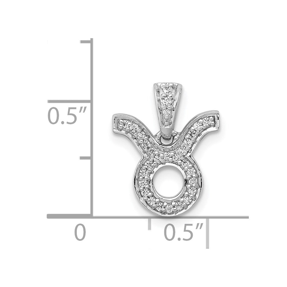Gold Diamond Zodiac Pendant