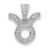 Gold Diamond Zodiac Pendant
