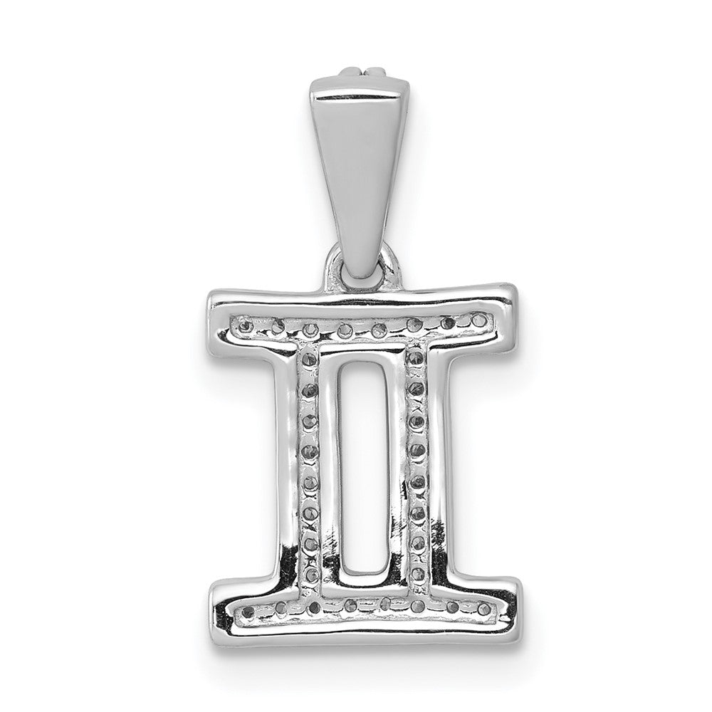Gold Diamond Zodiac Pendant