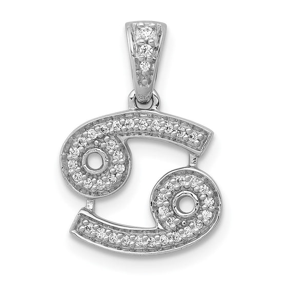 Gold Diamond Zodiac Pendant