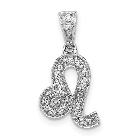 Gold Diamond Zodiac Pendant
