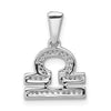 Gold Diamond Zodiac Pendant