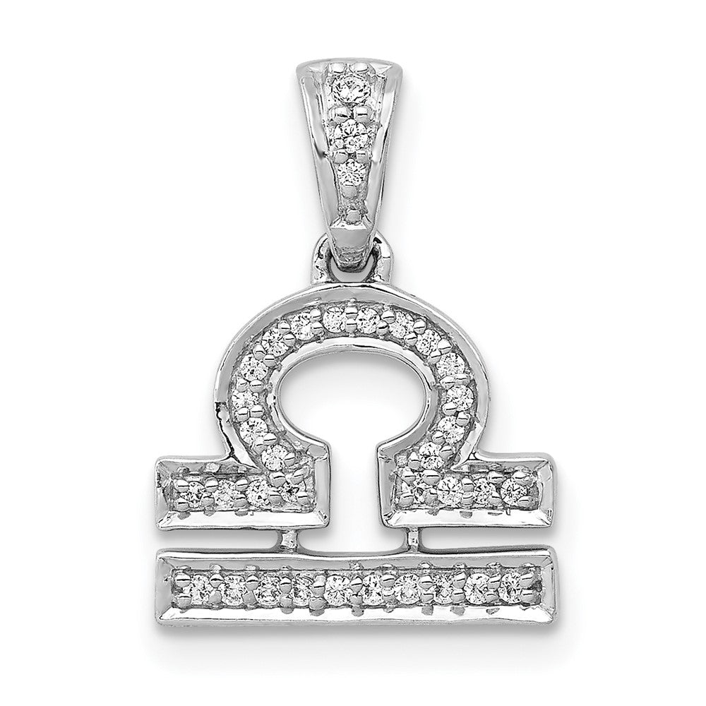 Gold Diamond Zodiac Pendant