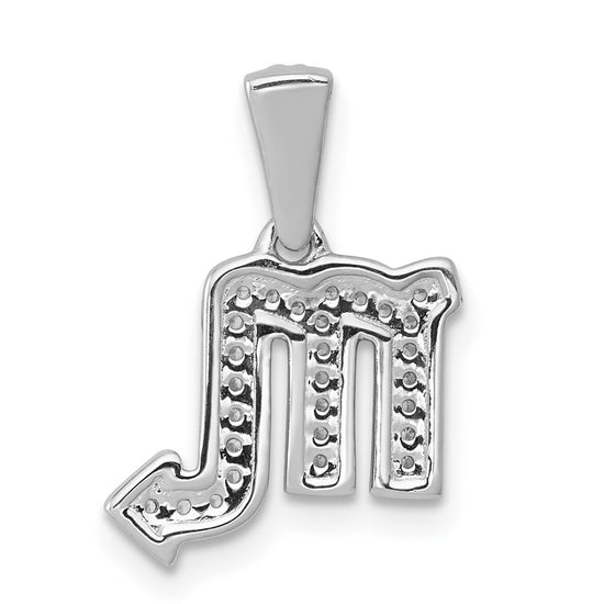 Gold Diamond Zodiac Pendant