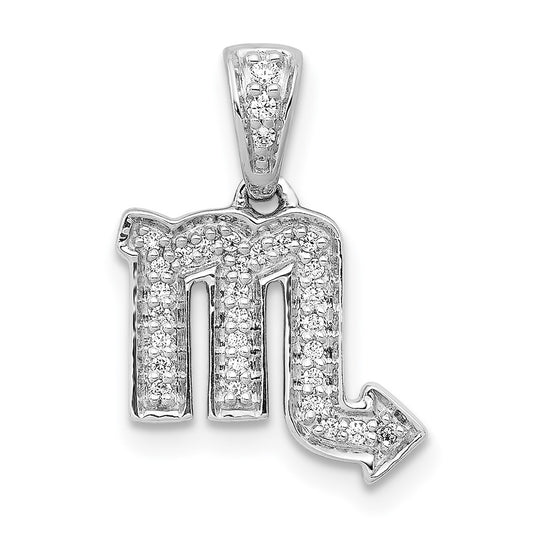 Gold Diamond Zodiac Pendant