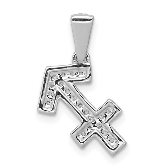Gold Diamond Zodiac Pendant