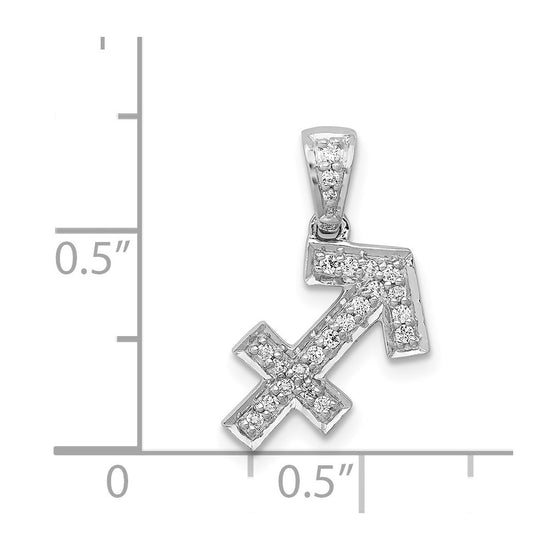 Gold Diamond Zodiac Pendant