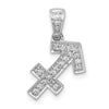 Gold Diamond Zodiac Pendant