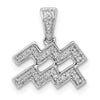 Gold Diamond Zodiac Pendant