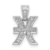 Gold Diamond Zodiac Pendant
