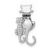 Gold Polished Cat Pendants