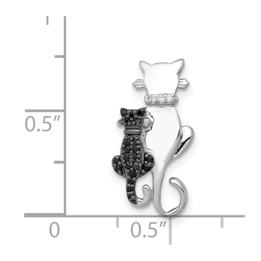 Gold Polished Cat Pendants
