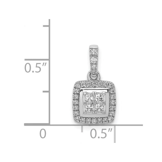 Diamond Square Cluster Pendants