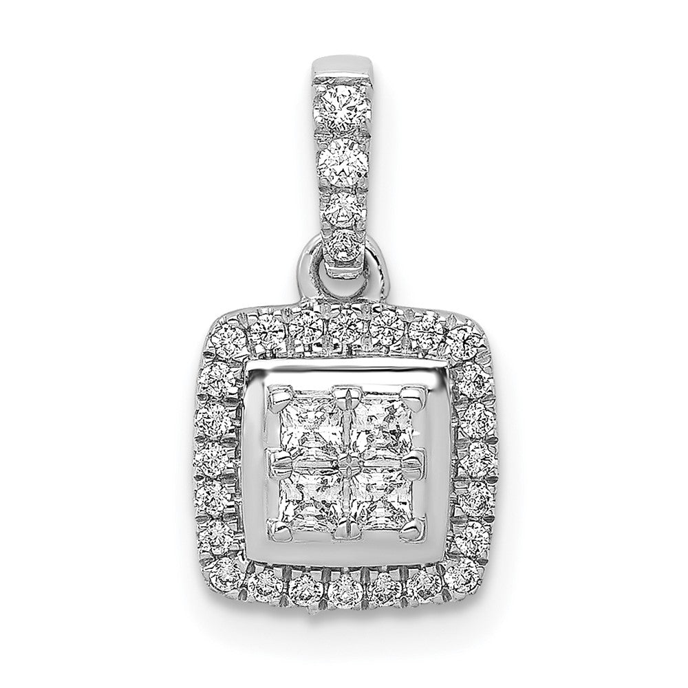 Diamond Square Cluster Pendants