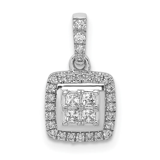 Diamond Square Cluster Pendants