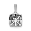 Diamond Square Cluster Pendants