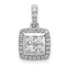 Diamond Square Cluster Pendants