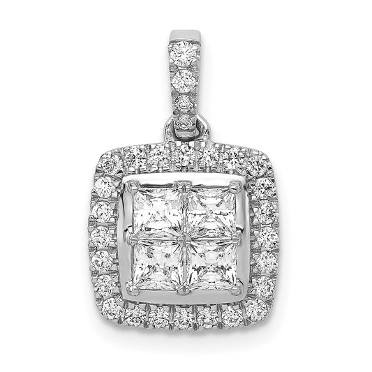 Diamond Square Cluster Pendants