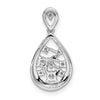 Diamond Fancy Tear Drop Pendants