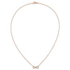 Diamond Infinity Symbol Necklaces