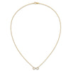 Diamond Infinity Symbol Necklaces