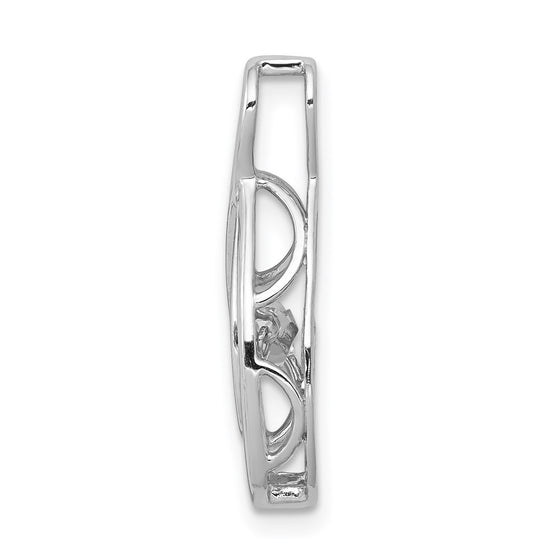Diamond Infinity Slide Pendants