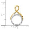 Diamond Fancy Circle Chain Slides