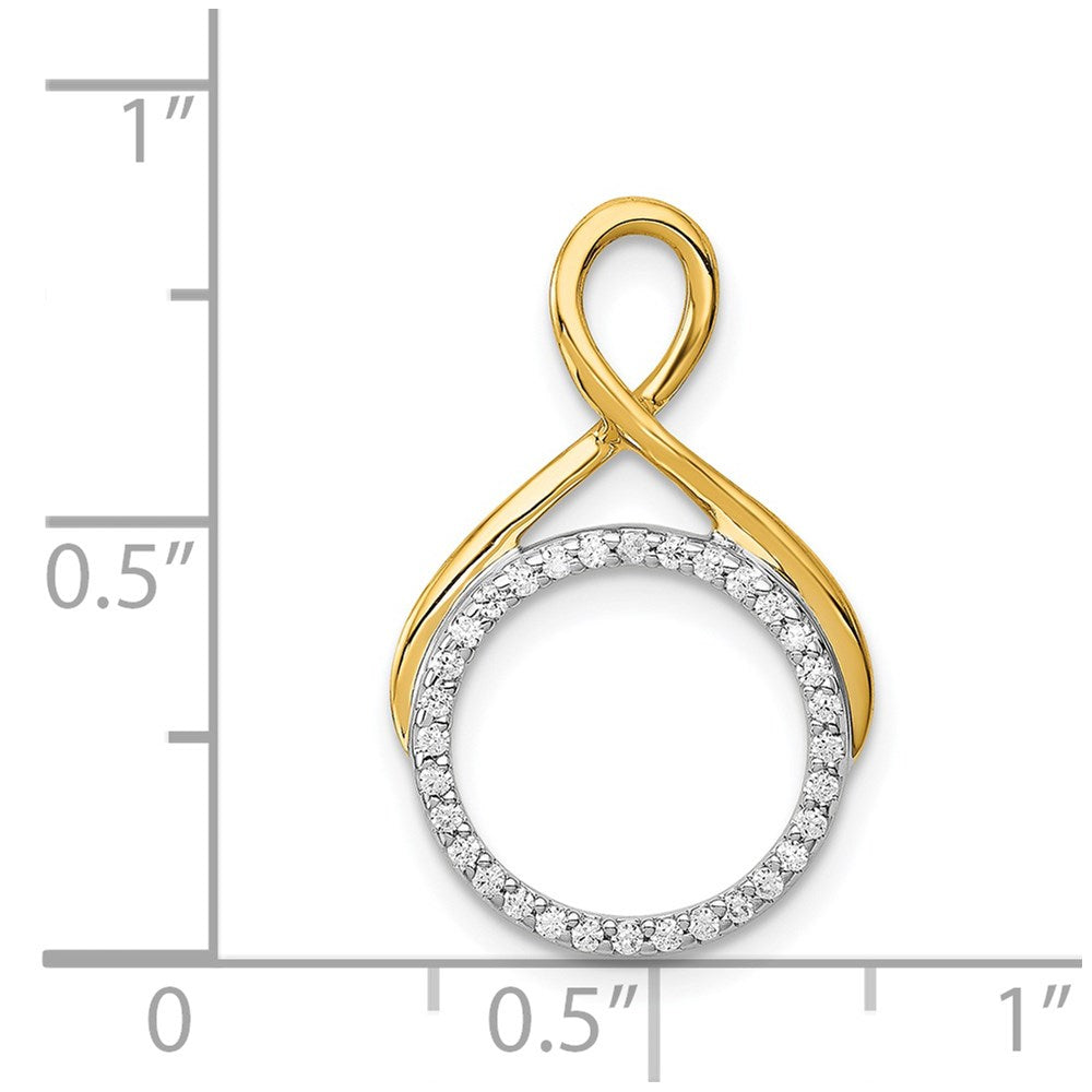 Diamond Fancy Circle Chain Slides