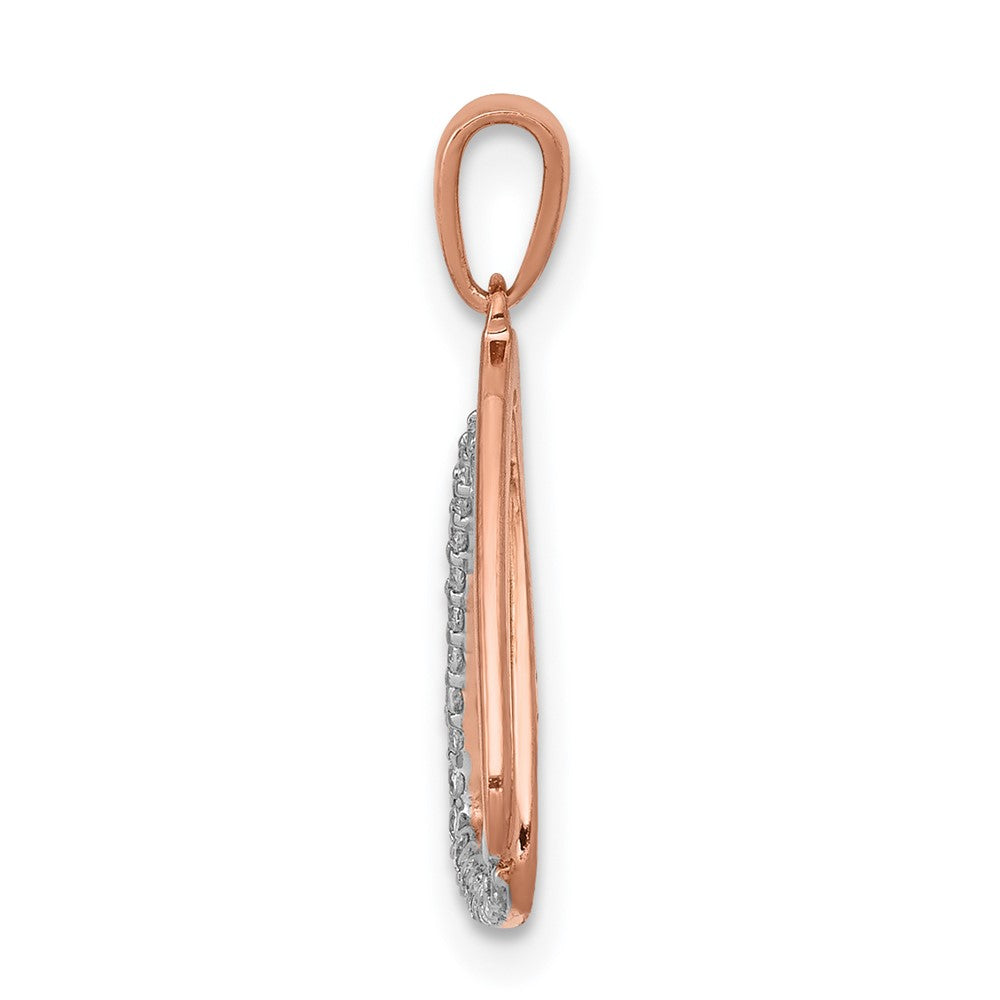 Diamond Double Triangle Pendants
