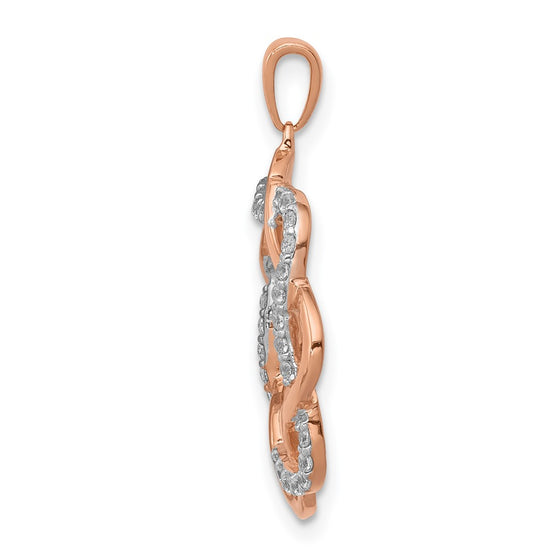 Diamond Twisted Pendants