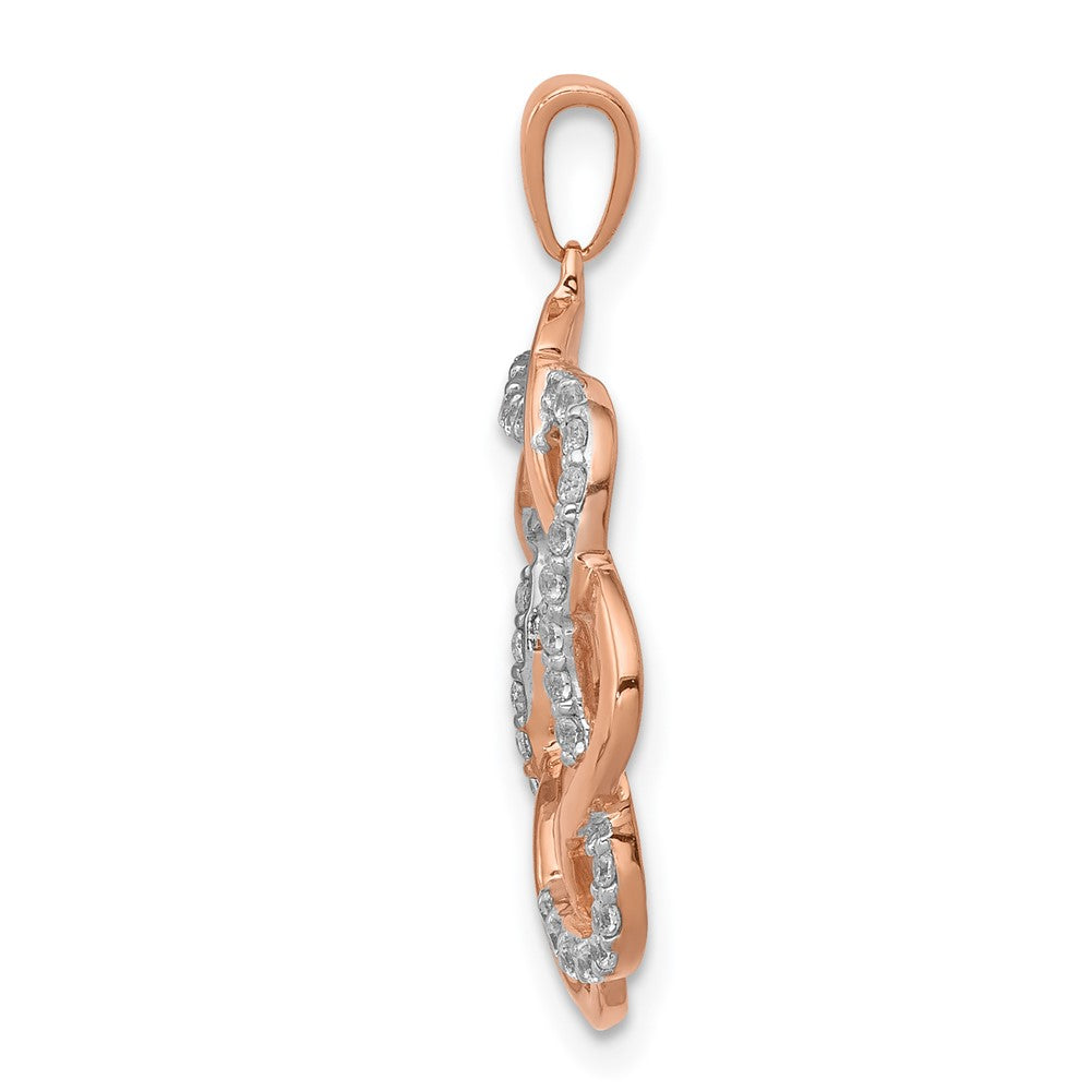Diamond Twisted Pendants