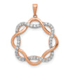 Diamond Twisted Pendants