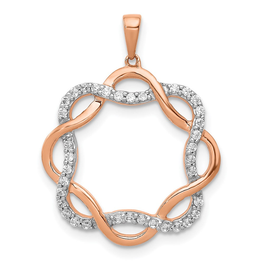 Diamond Twisted Pendants