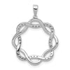 Diamond Twisted Pendants