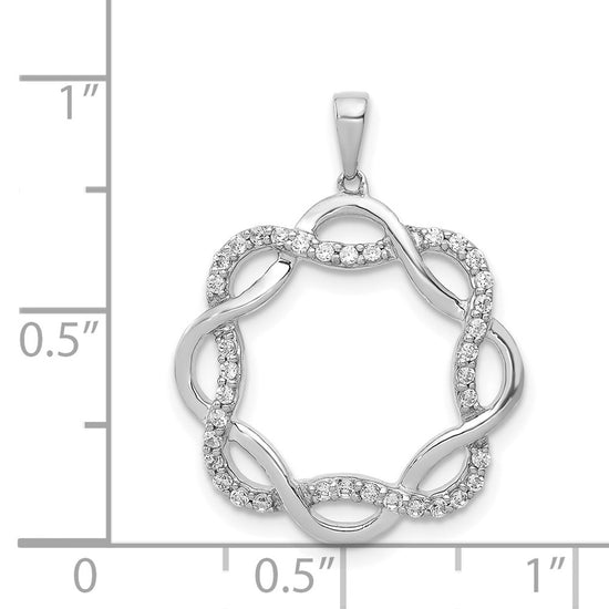 Diamond Twisted Pendants