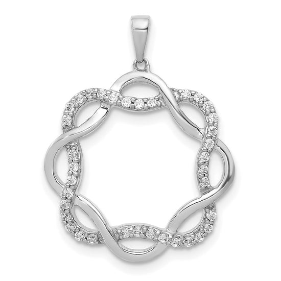 Diamond Twisted Pendants